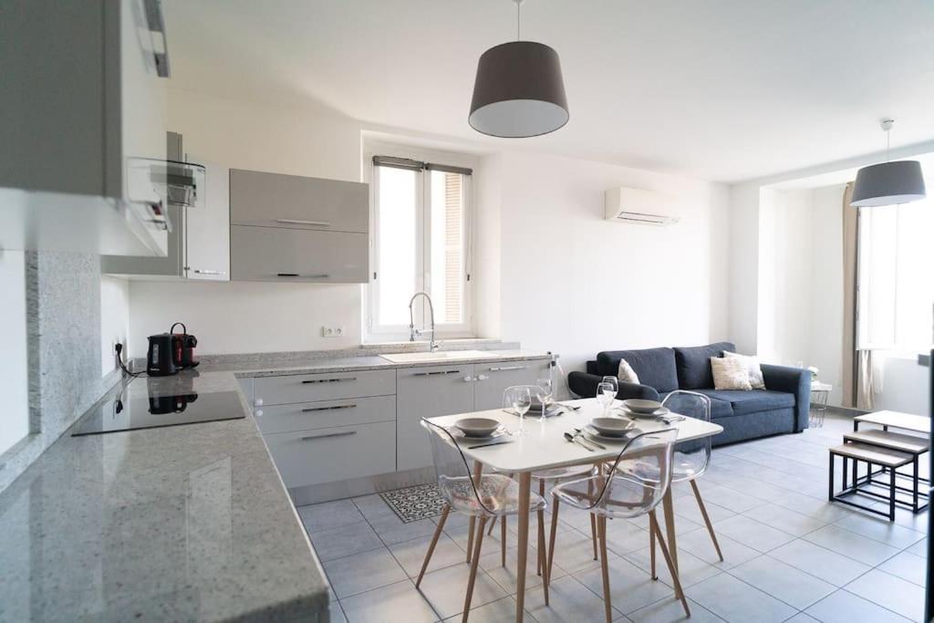 Appartement T4 Vue Mer Proche Gare Et Centre Ville Ajaccio  Eksteriør bilde
